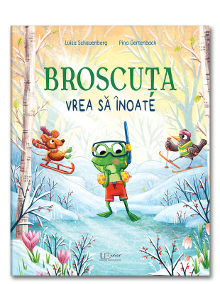 Broscuta vrea sa inoate