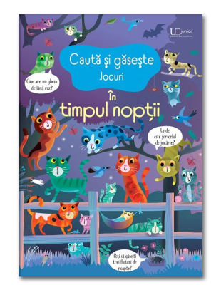 Cauta si gaseste. In timpul noptii(Usborne)
