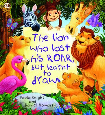 The Lion Who Lost His Roar But Learnt To Draw