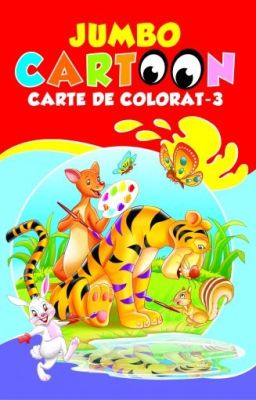 Jumbo Cartoon - carte de colorat 3