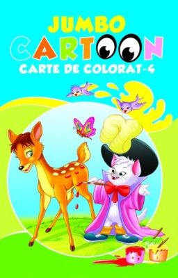 Jumbo Cartoon - carte de colorat 4
