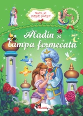 Bunica ne citeste povesti. Aladin si lampa fermecata