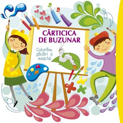 Carticica de buzunar. Coloram pasari si insecte