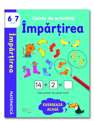 Caiete de activitati. Impartirea 6-7 ani (Usborne)