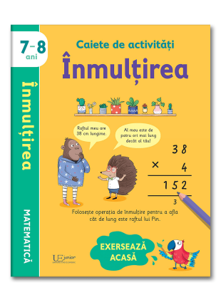Caiete de activitati. Inmultirea 7-8 ani (Usborne)