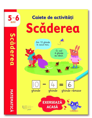 Caiete de activitati. Scaderea 5-6 ani (Usborne)