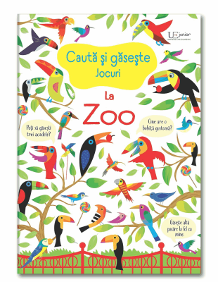 Cauta si gaseste. La Zoo (Usborne)