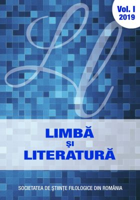 Limba si literatura - Vol. I/2019 [profesori]