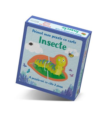 Primul meu puzzle cu carte. Insecte (Usborne)