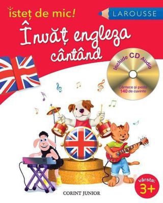 ISTET DE MIC! INVAT ENGLEZA CANTAND - CD INCLUS
