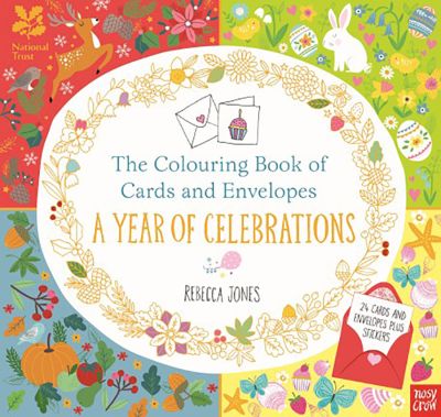 The Colouring Book of Cards and Envelopes: A Year of Celebrations