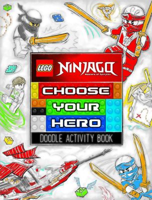 Lego® Ninjago: Choose Your Hero Doodle Activity Book