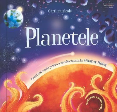 Planetele (Usborne) - carte muzicala