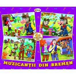 Puzzle Muzicantii Din Bremen 4 Imagini 59 De Piese